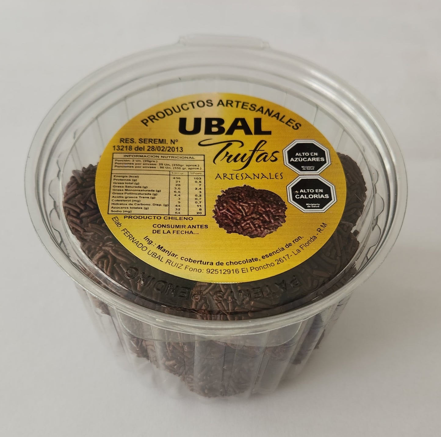 Trufas de Chocolate