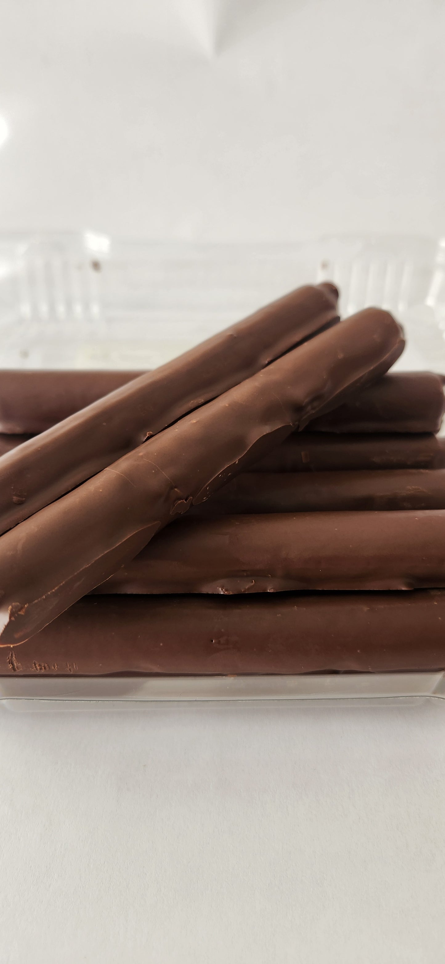 Cuchuflí Bañado en Chocolate