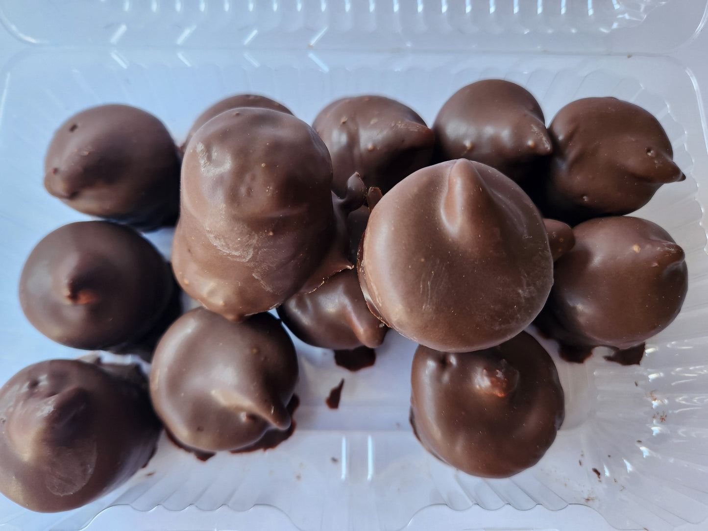 Marshmallow bañado en Chocolate