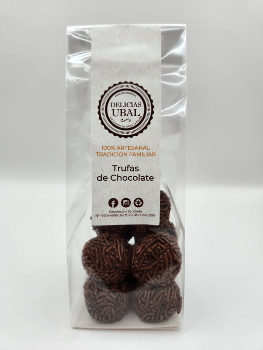 Trufas de Chocolate, 8 Unidades.